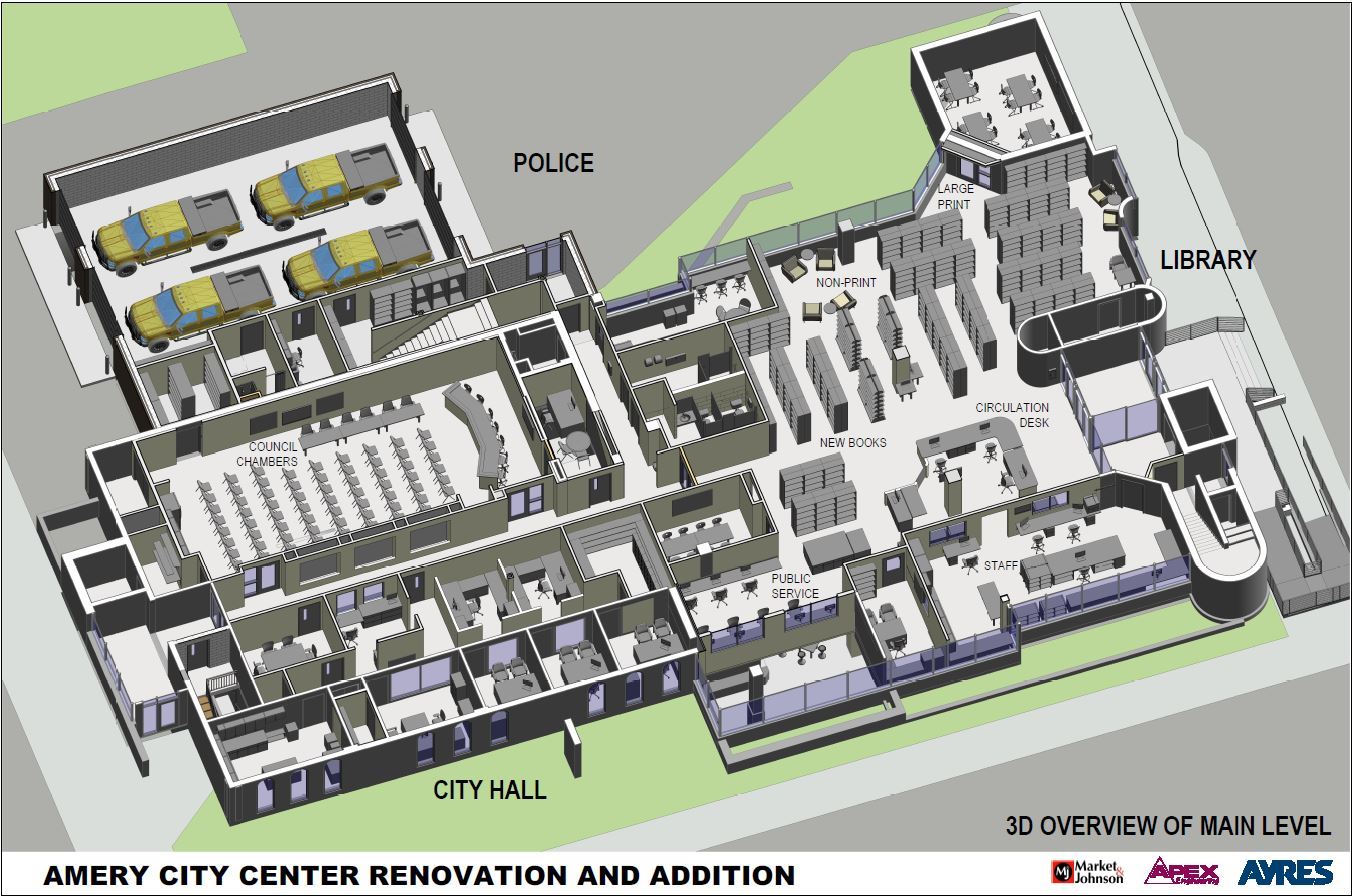 City Center Overview - Main Level